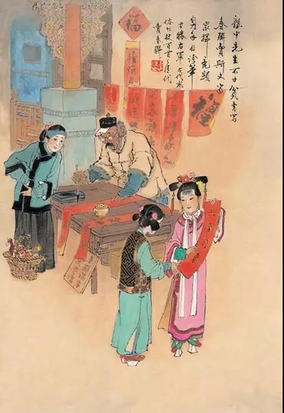 中國年畫：《古代風(fēng)俗百圖》那時(shí)候年味正濃