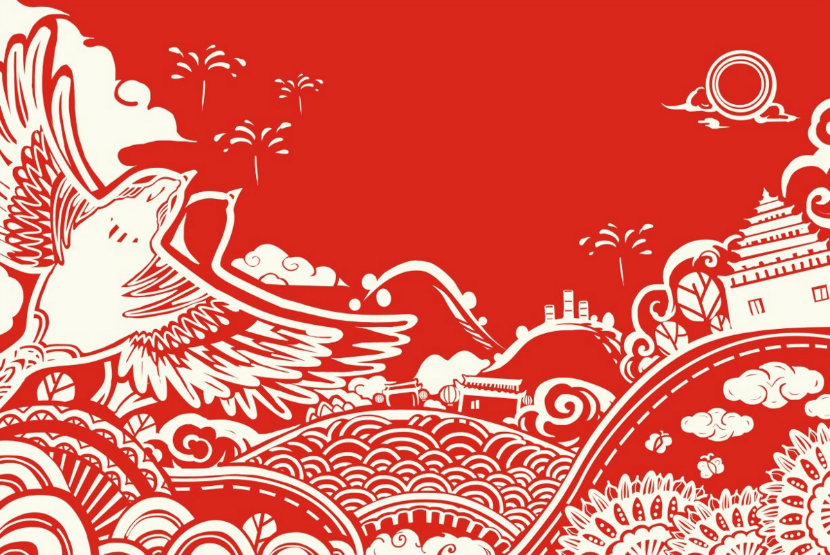 紅色禮盒瓜子包裝設(shè)計(jì)，古典特色食品包裝設(shè)計(jì)