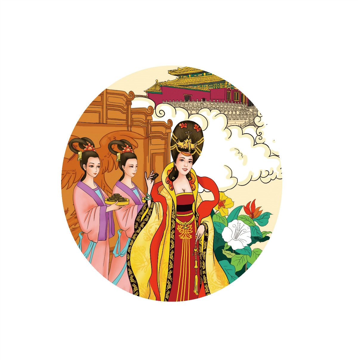 一款家佳樂文學(xué)化妝品宣傳插畫，廣告插畫設(shè)計