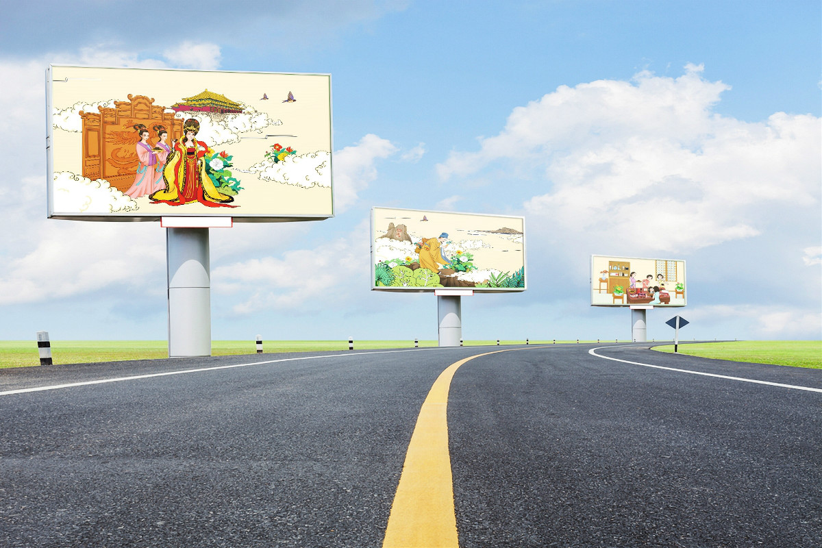 一款家佳樂文學(xué)化妝品宣傳插畫，廣告插畫設(shè)計