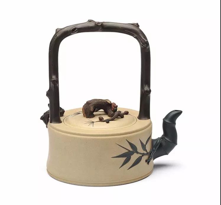 10種最美花器提梁壺，精美別致雕花紫砂壺!