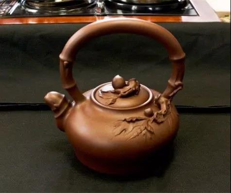 10種最美花器提梁壺，精美別致雕花紫砂壺!