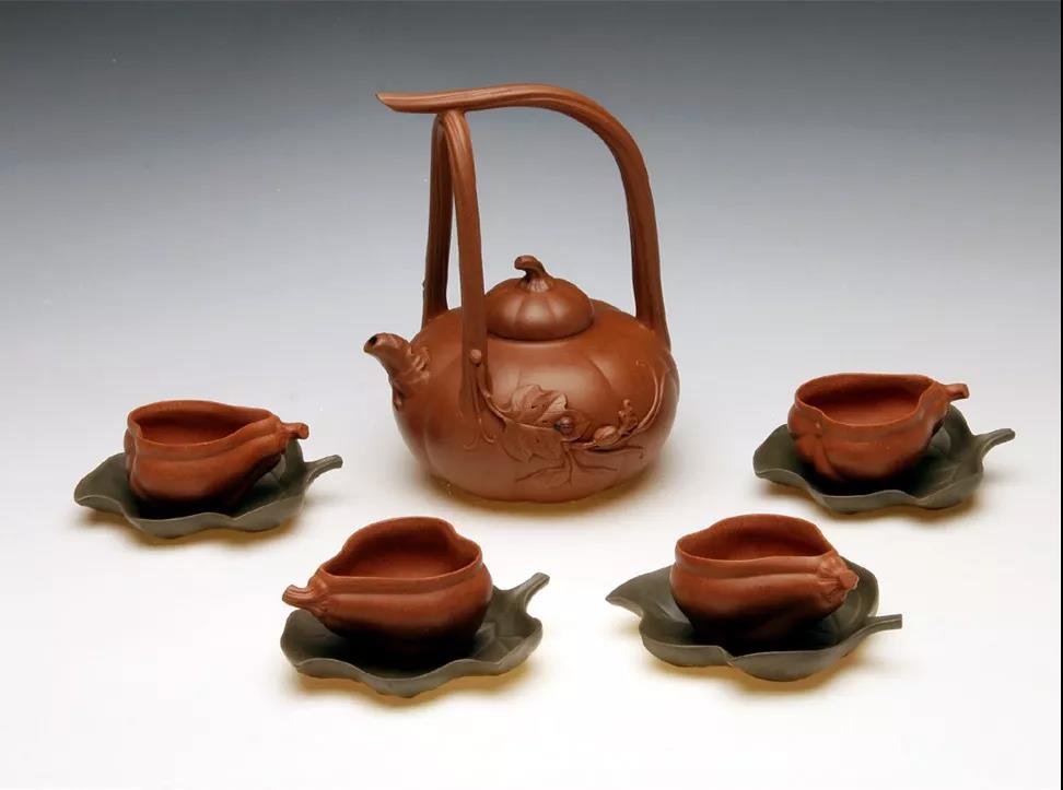 10種最美花器提梁壺，精美別致雕花紫砂壺!