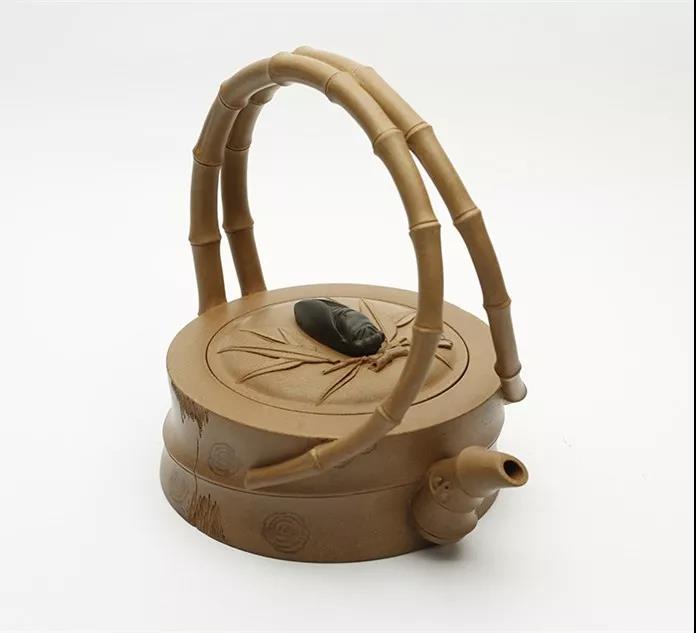 10種最美花器提梁壺，精美別致雕花紫砂壺!