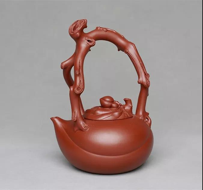 10種最美花器提梁壺，精美別致雕花紫砂壺!