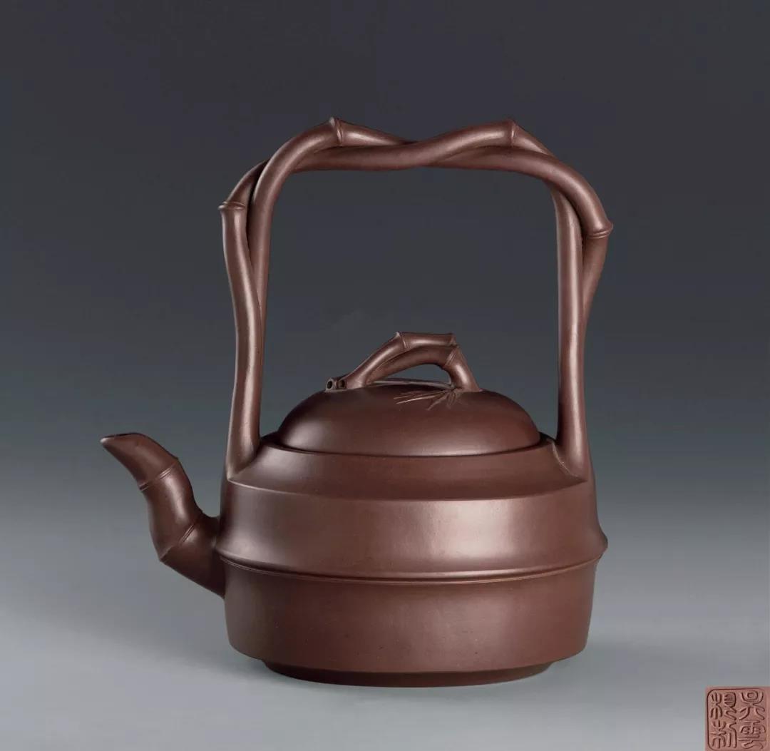 10種最美花器提梁壺，精美別致雕花紫砂壺!