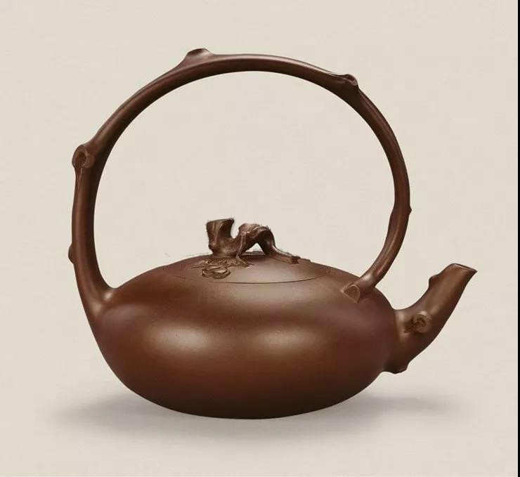 10種最美花器提梁壺，精美別致雕花紫砂壺!