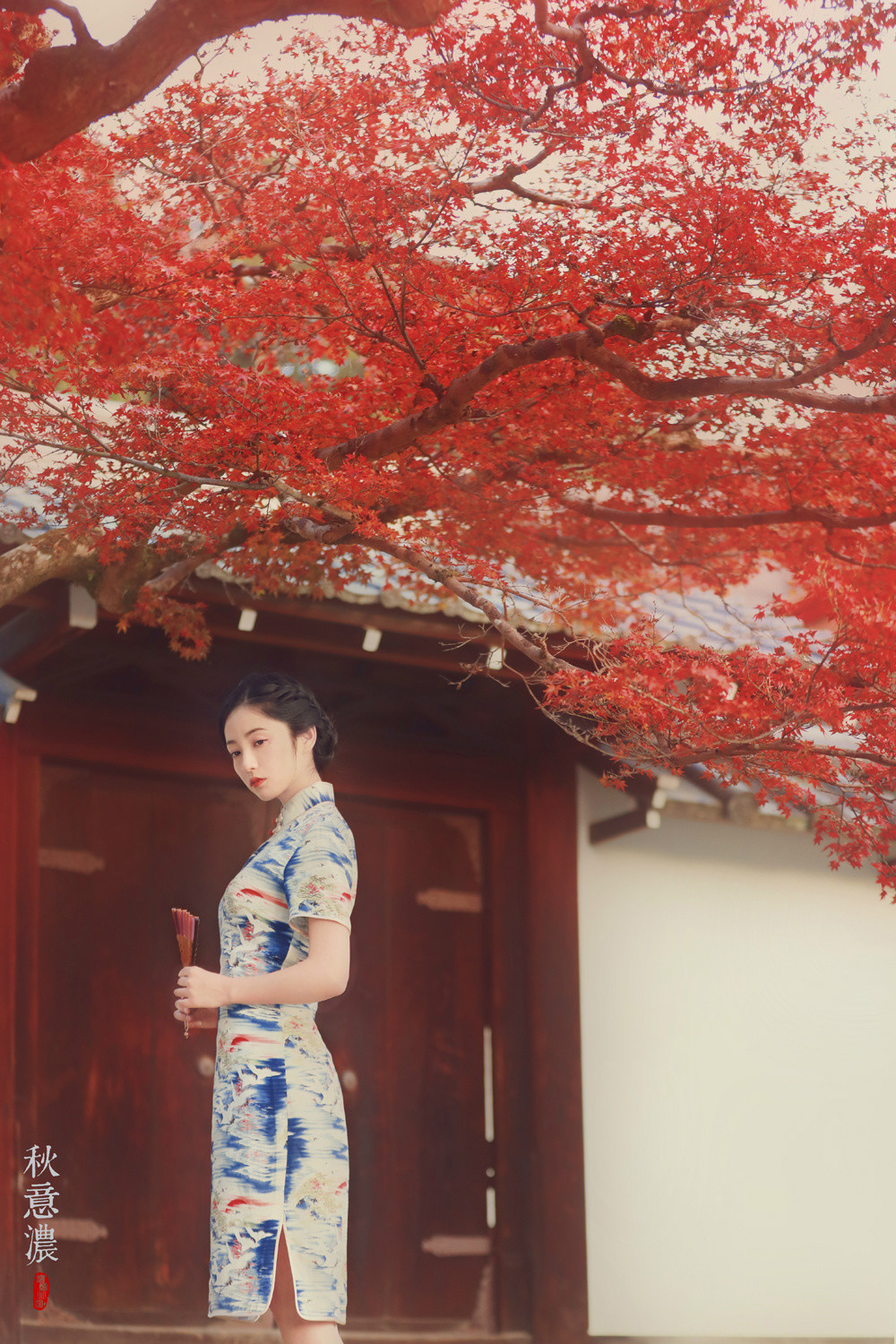 秋意濃·古裝旗袍人像攝影