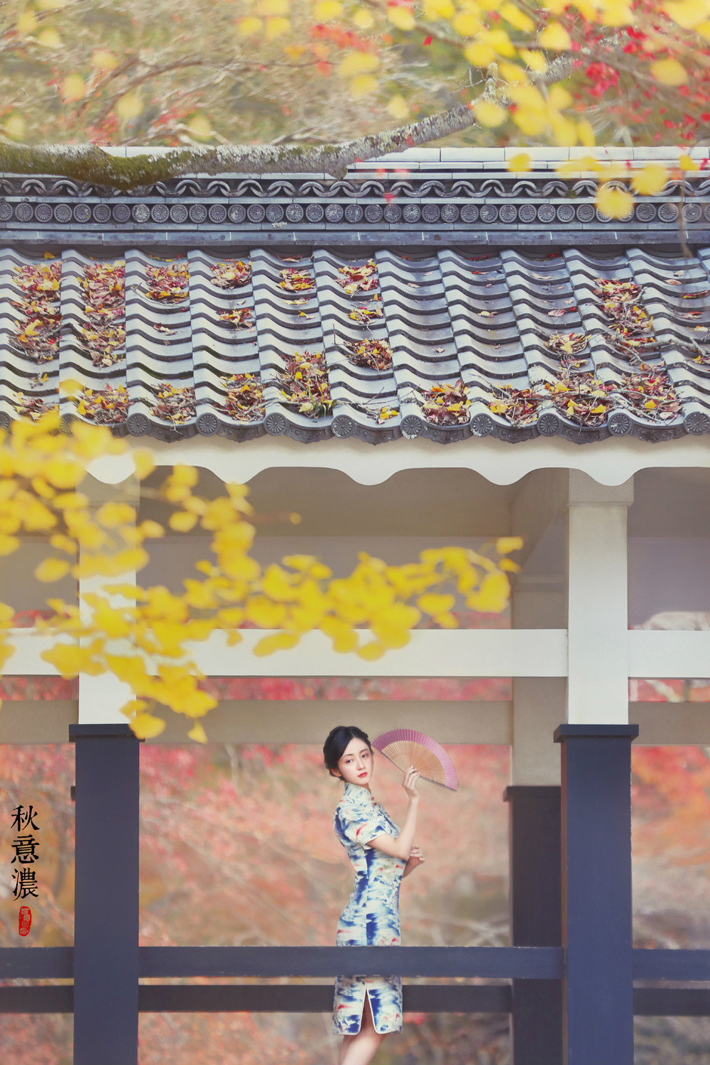 秋意濃·古裝旗袍人像攝影