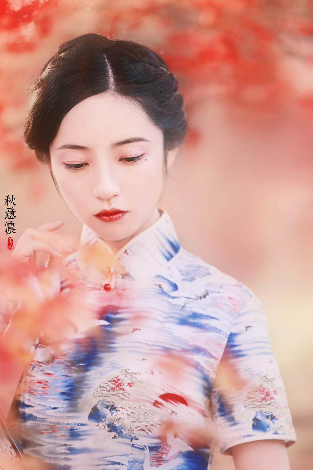 秋意濃·古裝旗袍人像攝影