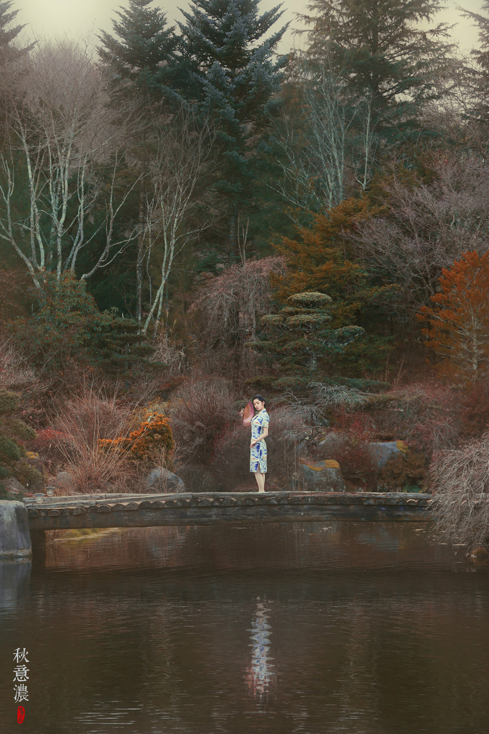 秋意濃·古裝旗袍人像攝影