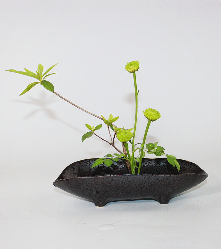 八款中式插花藝術(shù)，復(fù)古中式禪意花藝