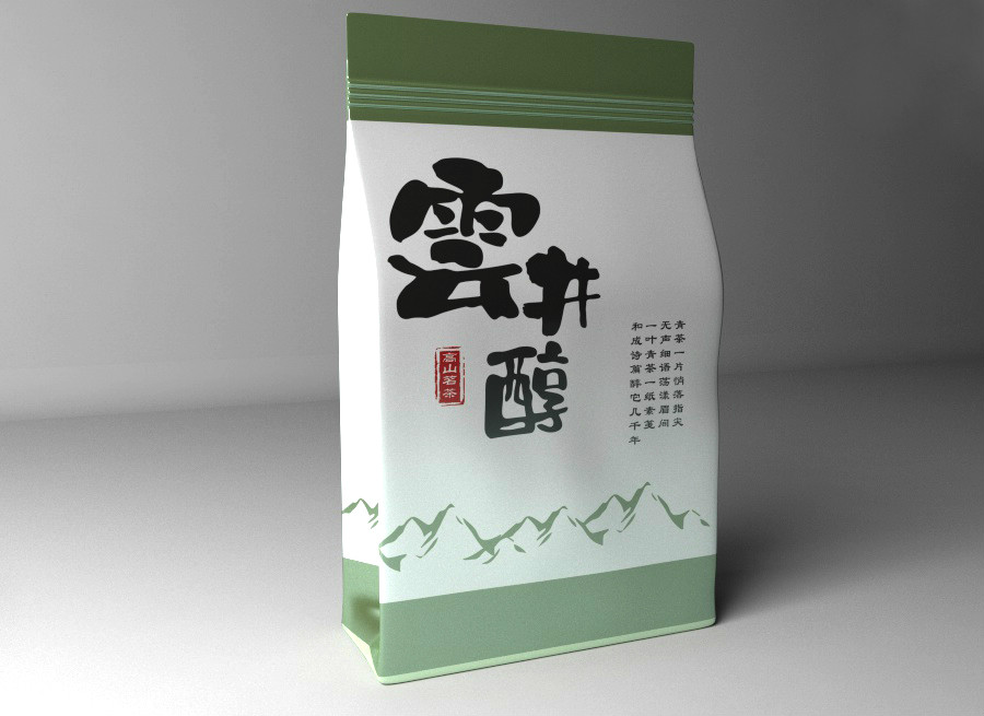 清新古樸茶葉包裝設(shè)計(jì)，簡潔大氣茶葉包裝設(shè)計(jì)