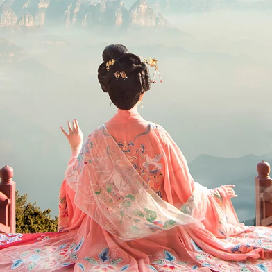 大唐盛世氣象女生頭像，唯美古風(fēng)真人頭像