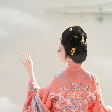 大唐盛世氣象女生頭像，唯美古風(fēng)真人頭像