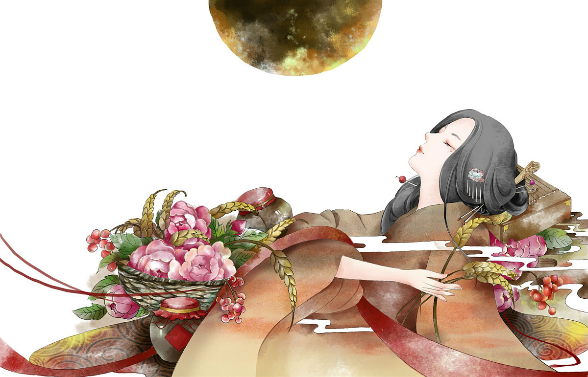 浮生一夢古風圖片，八款唯美古風人物圖片