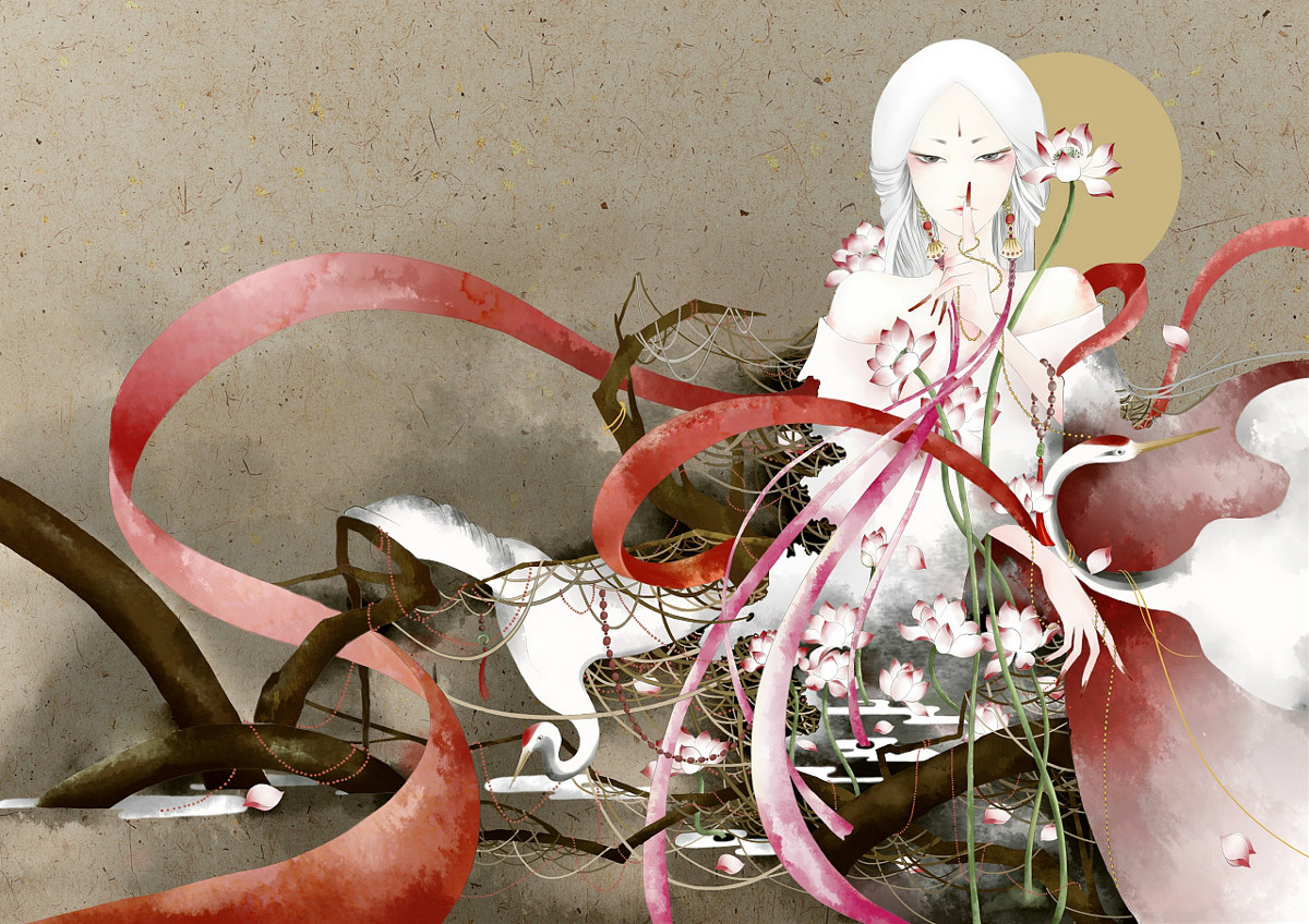 浮生一夢古風圖片，八款唯美古風人物圖片