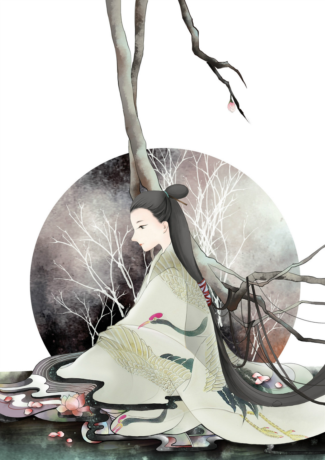 浮生一夢古風圖片，八款唯美古風人物圖片