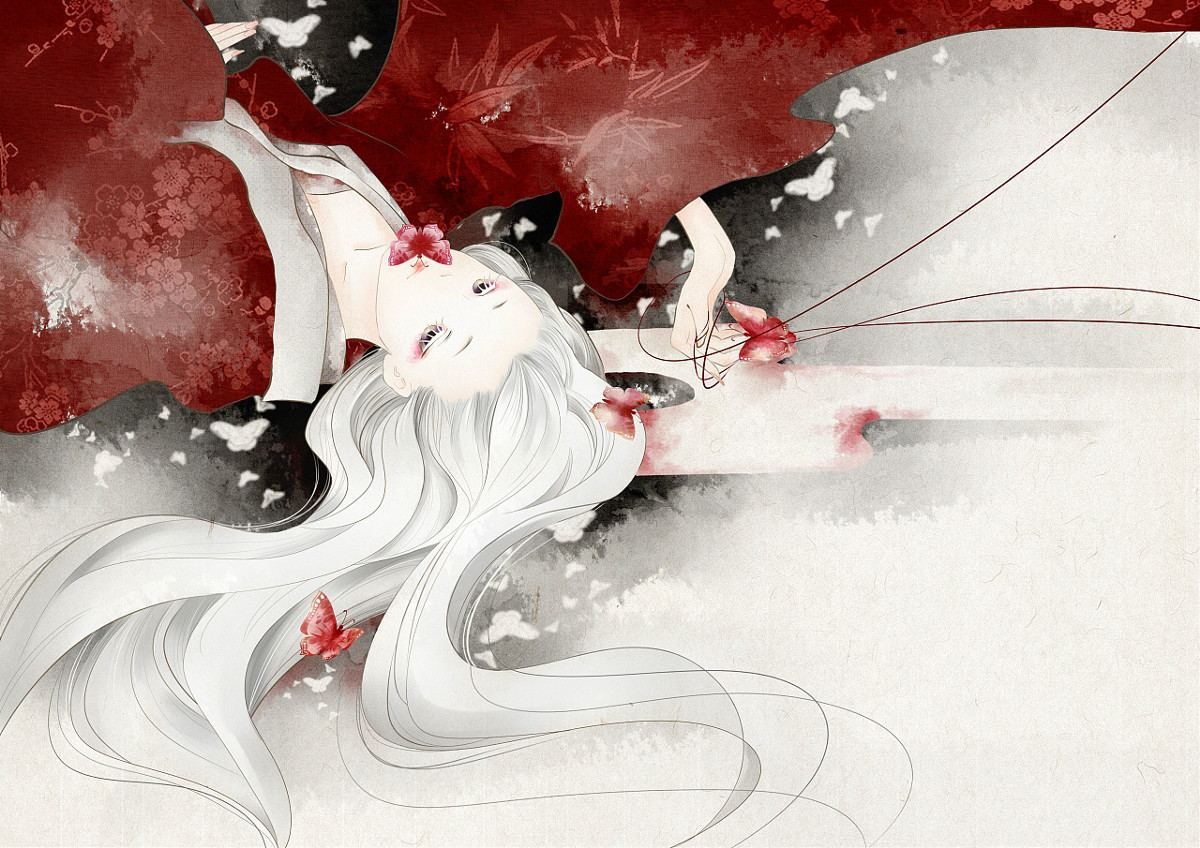 浮生一夢古風圖片，八款唯美古風人物圖片