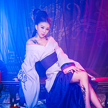 性感妖嬈女生頭像，唯美古風(fēng)真人頭像