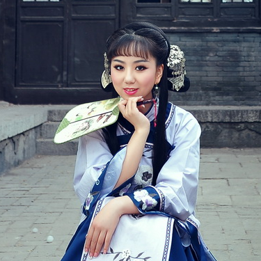 古典雅韻的女生頭像，唯美古風(fēng)真人頭像