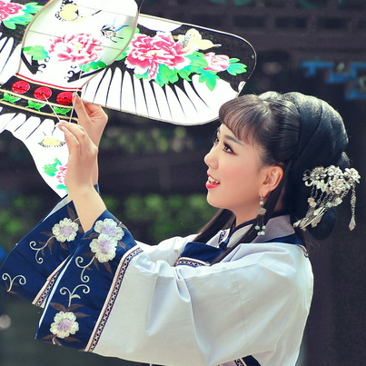 古典雅韻的女生頭像，唯美古風(fēng)真人頭像