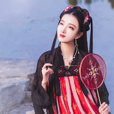 優(yōu)雅喝酒女生頭像，唯美古風(fēng)真人頭像