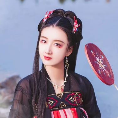 優(yōu)雅喝酒女生頭像，唯美古風(fēng)真人頭像