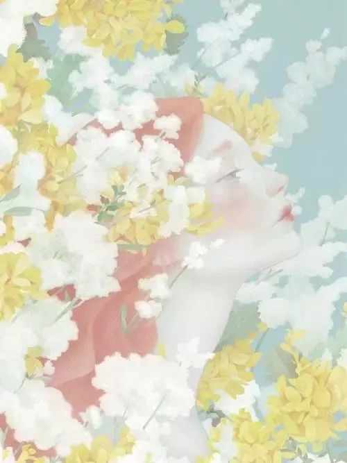 風(fēng)格獨(dú)特的插畫圖片，時(shí)尚清新色調(diào)手繪插畫