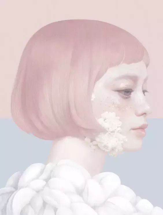 風(fēng)格獨(dú)特的插畫圖片，時(shí)尚清新色調(diào)手繪插畫