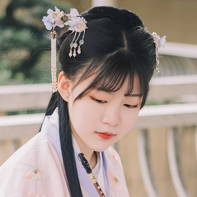 文藝淡雅女生頭像，唯美古風(fēng)真人頭像