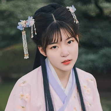 文藝淡雅女生頭像，唯美古風(fēng)真人頭像