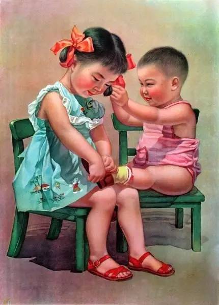 60年代古老的中國年畫，值得珍藏的回憶！