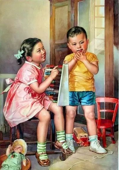 60年代古老的中國年畫，值得珍藏的回憶！