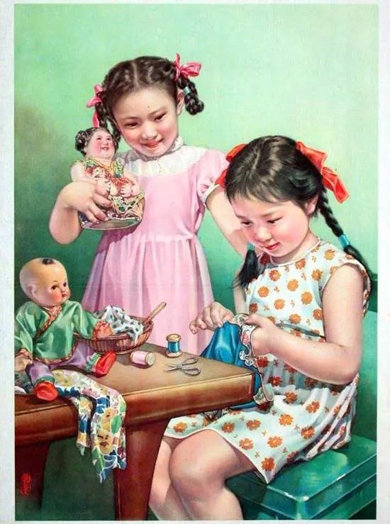 60年代古老的中國年畫，值得珍藏的回憶！