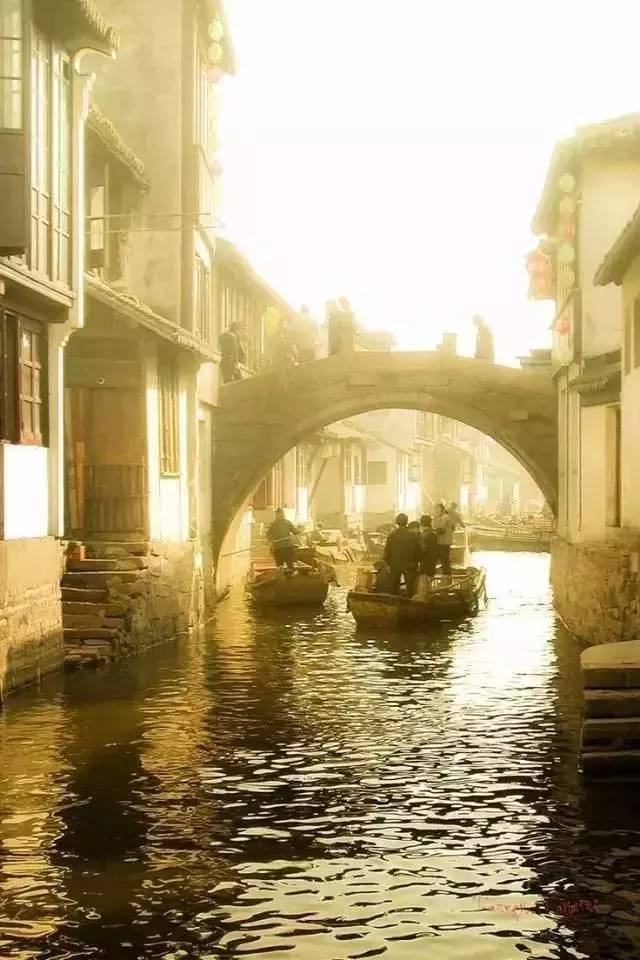 唯美中國古建筑：小橋流水、亭臺(tái)樓閣