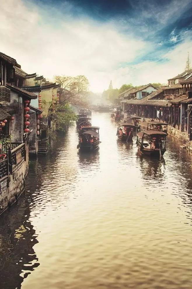 唯美中國古建筑：小橋流水、亭臺(tái)樓閣