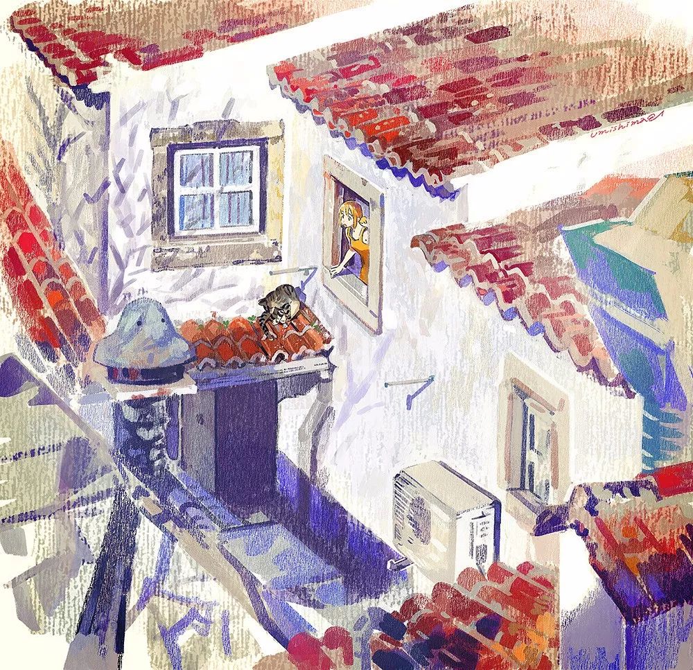 超唯美優(yōu)雅插畫，清新亮麗的手繪插畫