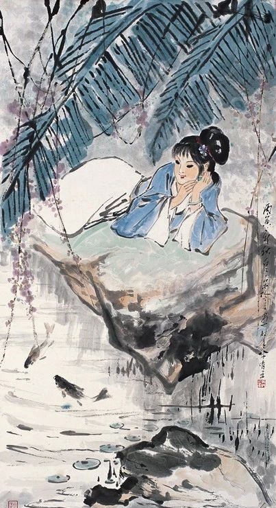 詩意中國畫：宋吟可人物國畫欣賞