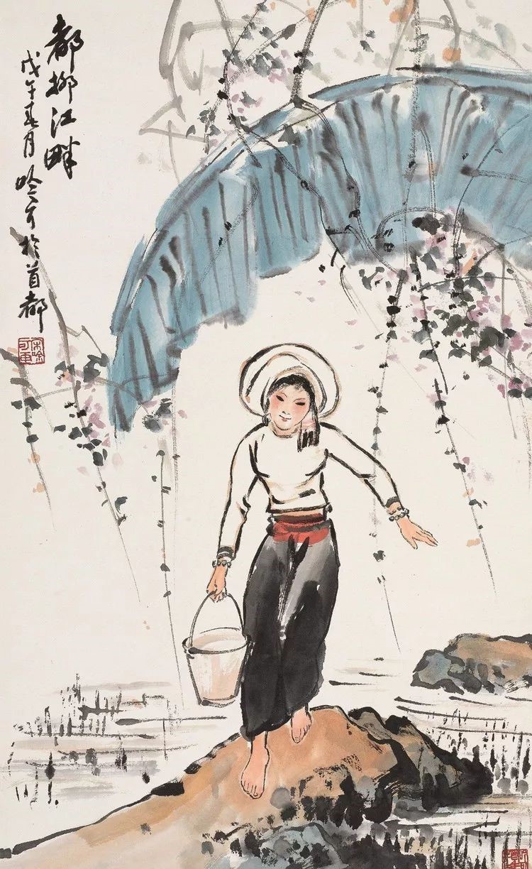 詩意中國畫：宋吟可人物國畫欣賞