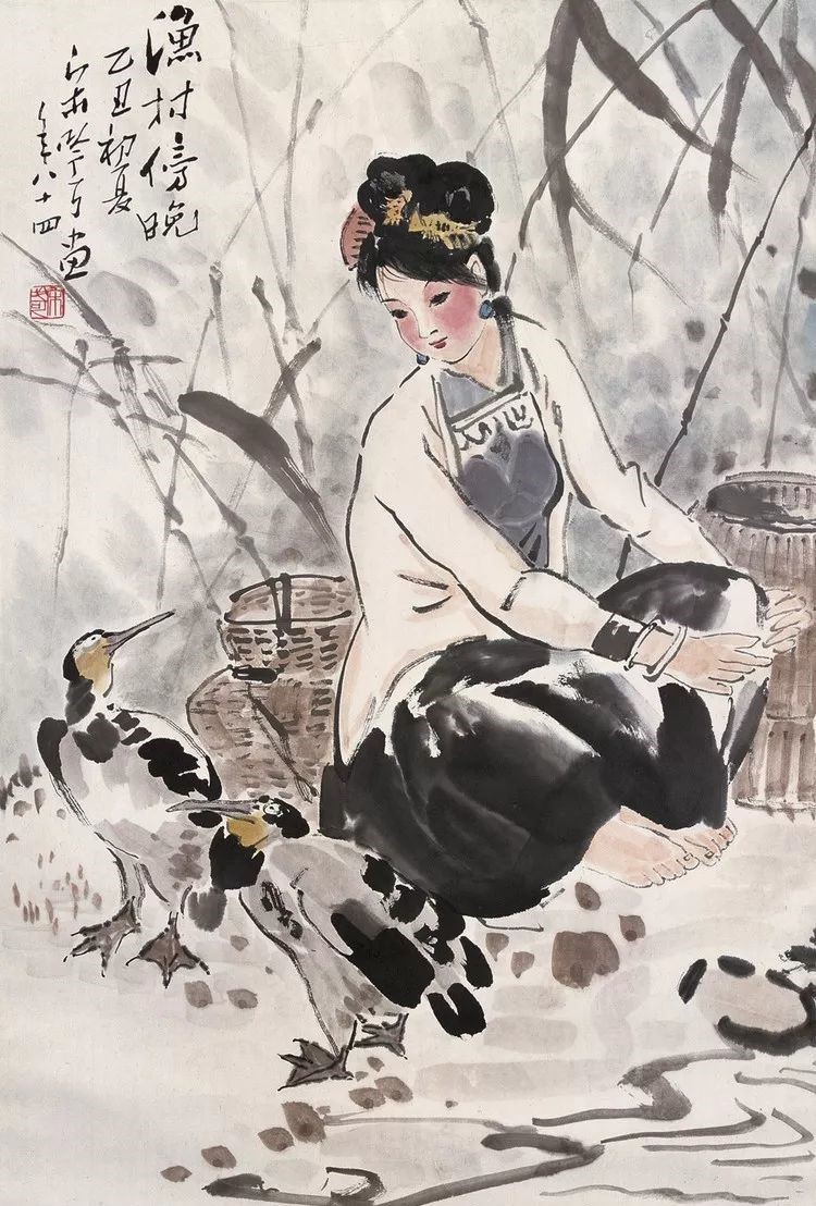 詩意中國畫：宋吟可人物國畫欣賞