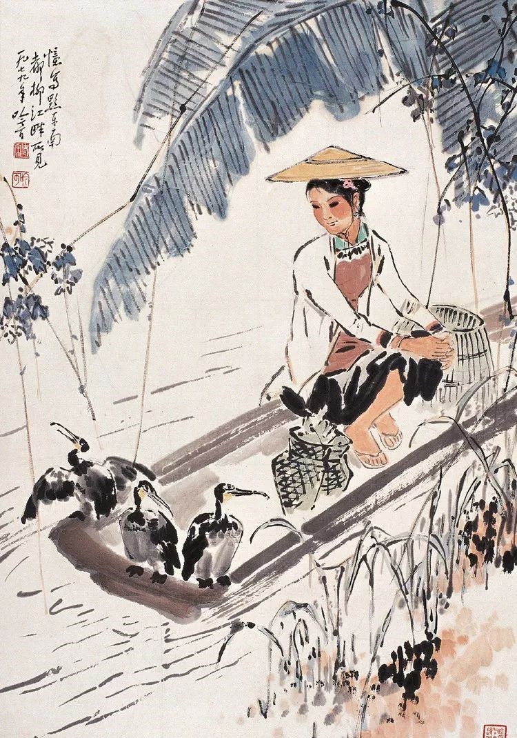 詩意中國畫：宋吟可人物國畫欣賞