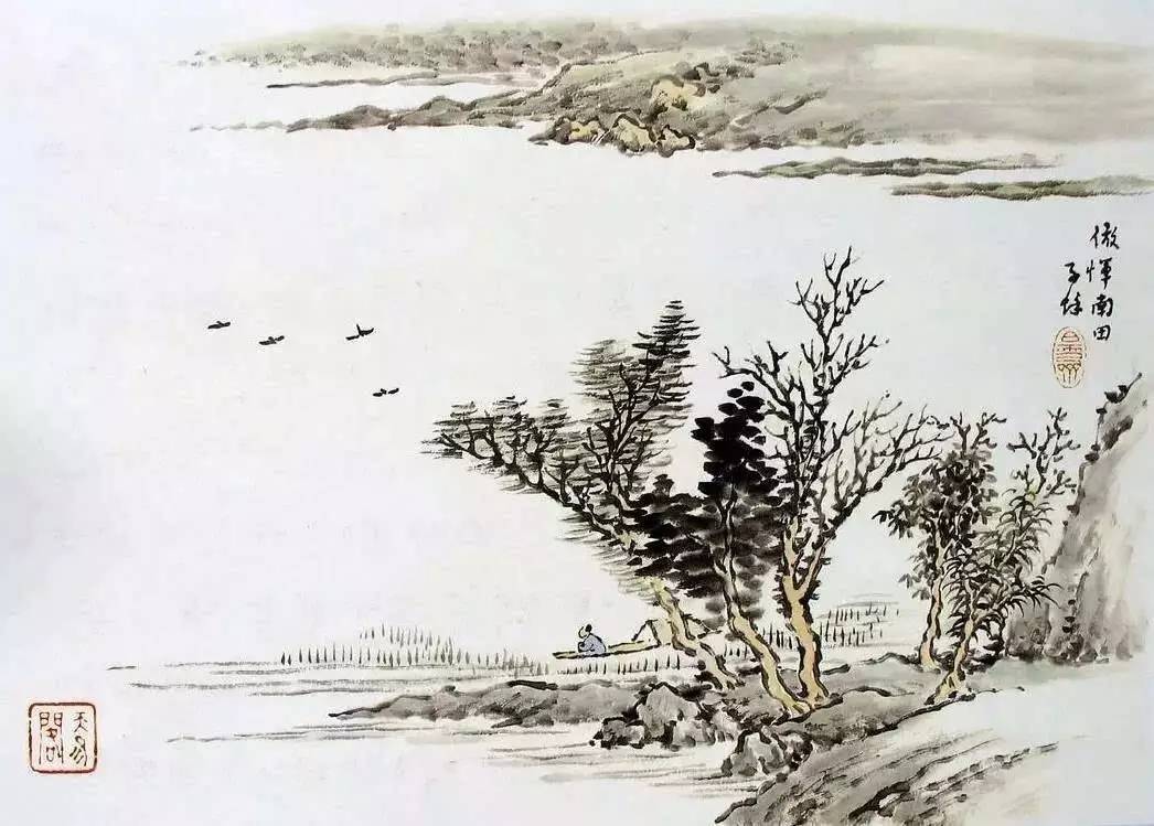 《芥子園畫譜》山水集合，精選賞析！
