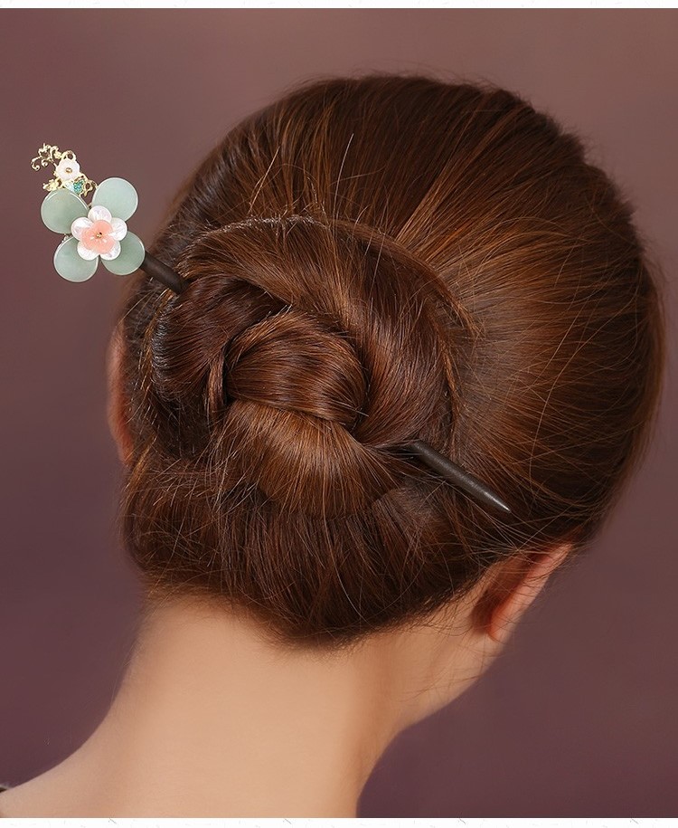 綰如兮發(fā)簪宮廷步搖，古典氣質(zhì)簪子頭飾