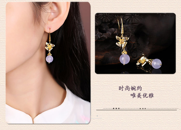 時尚婉約耳環(huán)，復(fù)古優(yōu)雅氣質(zhì)耳環(huán)