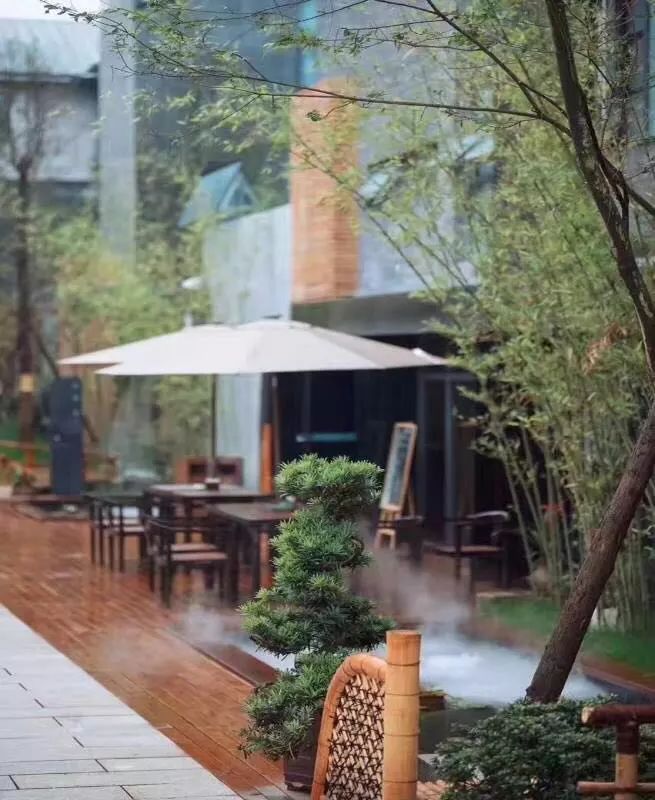 青城山·心越酒店，美的很自然沒有斧鑿的刻意