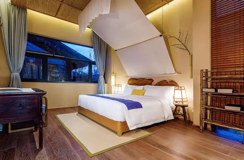 青城山·心越酒店，美的很自然沒有斧鑿的刻意