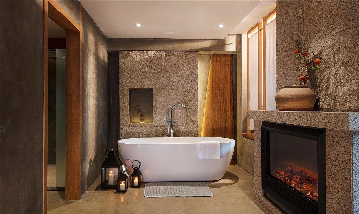 青城山·心越酒店，美的很自然沒有斧鑿的刻意