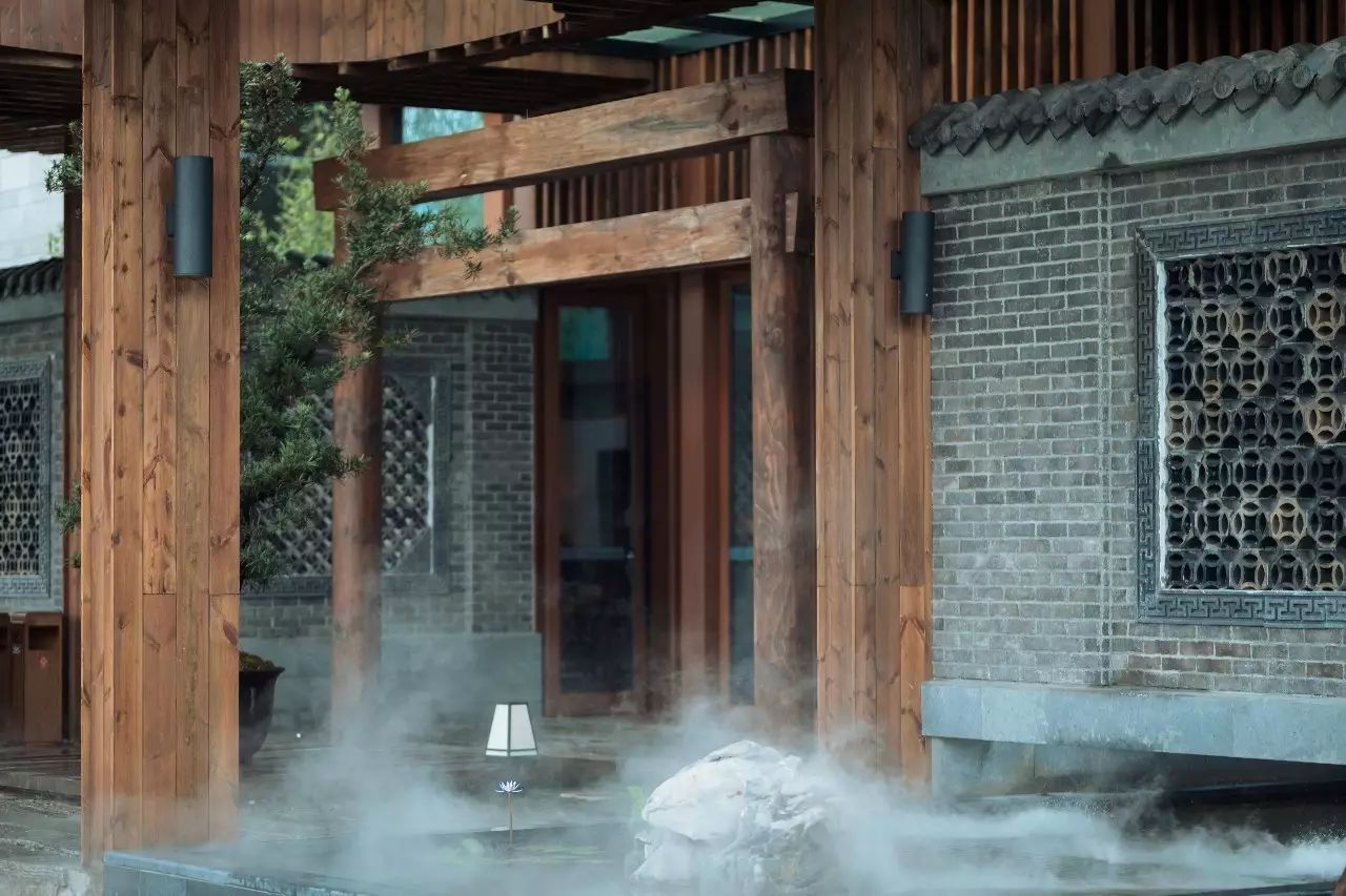 青城山·心越酒店，美的很自然沒有斧鑿的刻意