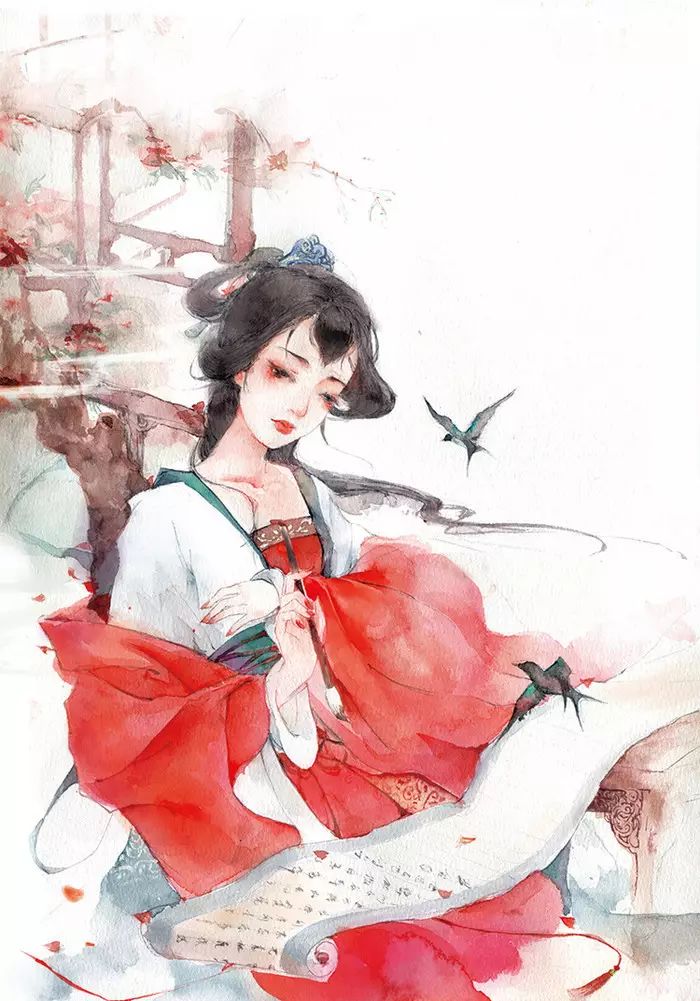 24款唯美古風(fēng)圖片：一點(diǎn)一橫皆為畫